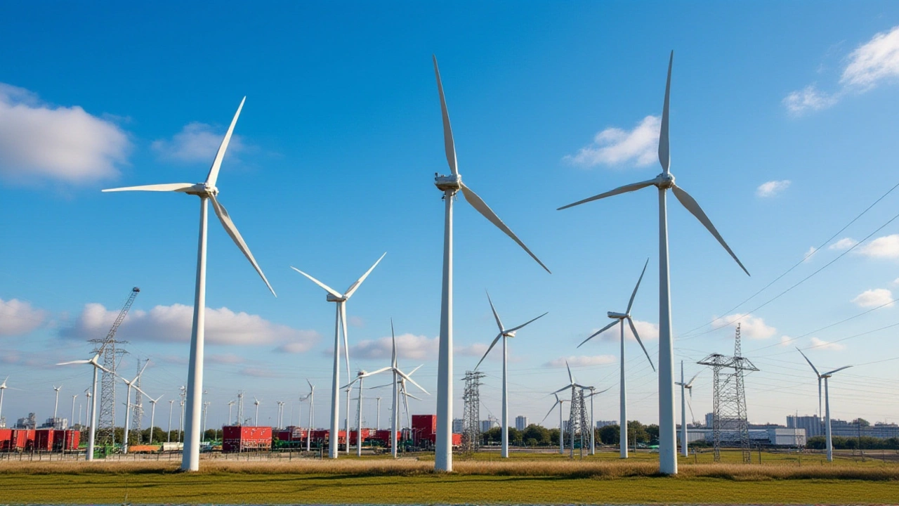 Storm Dudley levert op één na hoogste productie van groene energie in NL